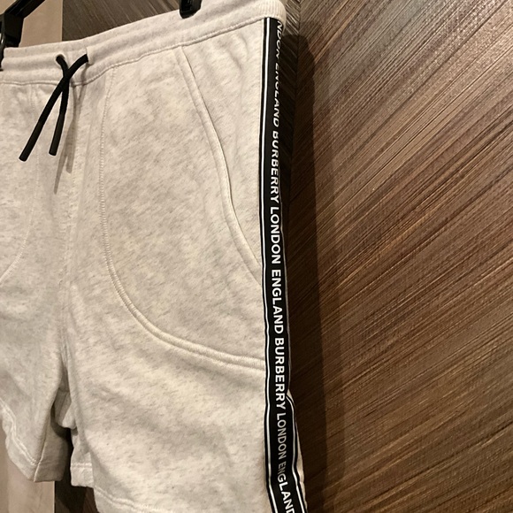 Burberry Light Gray Athletic Shorts - Picture 2 of 4